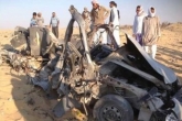 فیلم/ لحظه انفجار ارابه های جنگی سعودی
