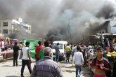 فیلم/انفجار انتحاری دیروز شهرک صدر عراق