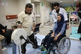 تصاویر/ مراحل درمان سارا عبدالملکی قهرمان راگبی