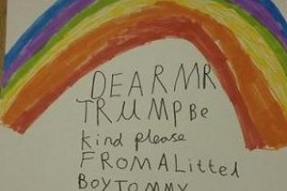 کودکان آمریکایی به ترامپ نامه نوشتند