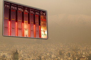 آلودگی هوای تهران درسه روزآینده افزایش خواهد يافت