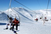 تصاویر/ فصل اسکی در پیست توچال آغاز شد