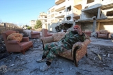 منطقه تحت کنترل نیروهای دولت سوریه در 