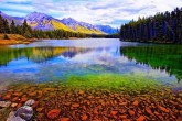 تصاویر/ زیباترین و قدیمی ترین پارک ملی کانادا