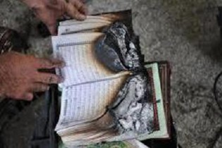 شب گذشته مسجدی در ورامین به آتش کشیده شد