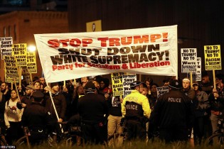 معترضان ضد ترامپ با ۱۰ سال حبس مواجه می‌شوند