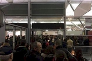 فرودگاه لندن به دلایل امنیتی تخلیه شد