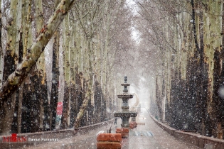 آغاز بارش برف و باران در 21 استان کشور/ بارش باران در تهران از فردا