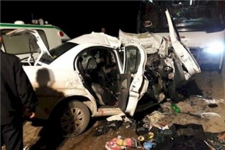 تصادف مرگبار در جاده زنجان با 2 کشته