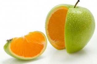 مواد مغذی در سیب بیشتر است یا پرتقال؟