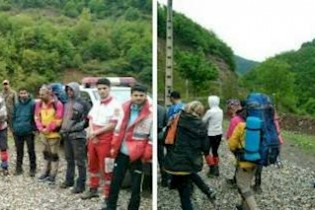 کوهنوردان زنجانی از مرگ نجات یافتند