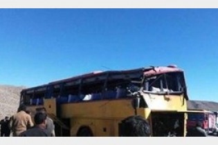 4 کشته در واژگونی اتوبوس