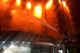 انفجار یک ساختمان ۳ طبقه در محدوده سعادت آباد