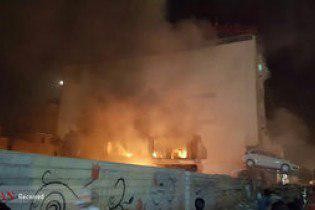 فیلم/انفجار شدید در یکی از خیابانهای شیراز