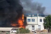 فیلم/ آتش سوزی در هتل مارینا جزیره قشم