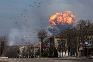 انفجار خودرو در اوکراین یک زخمی بر جا گذاشت
