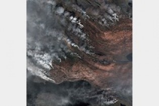 آتش سوزی در سرزمین یخ ها نگران کننده است