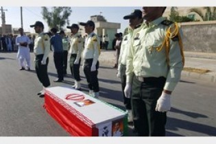 مراسم وداع و تشییع شهید مبارزه با مواد مخدر