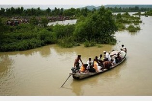 مرگ 99 روهینگیایی در قایق هنگام فرار از میانمار