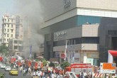 فیلم / آتش سوزی در پاساژ کوروش تهران