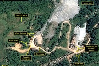 ریزش مرگبار تونل در سایت اتمی کره شمالی