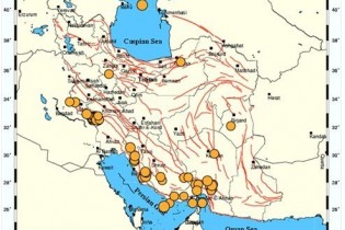 وجود 9 گسل مشترک میان ایران و کشورهای همسایه