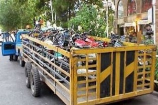 اولین ترمز بر آلاینده ترین وسیله نقلیه تهران