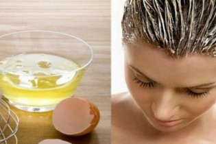 استفاده از زرده تخم مرغ باعث درخشندگی مو می شود