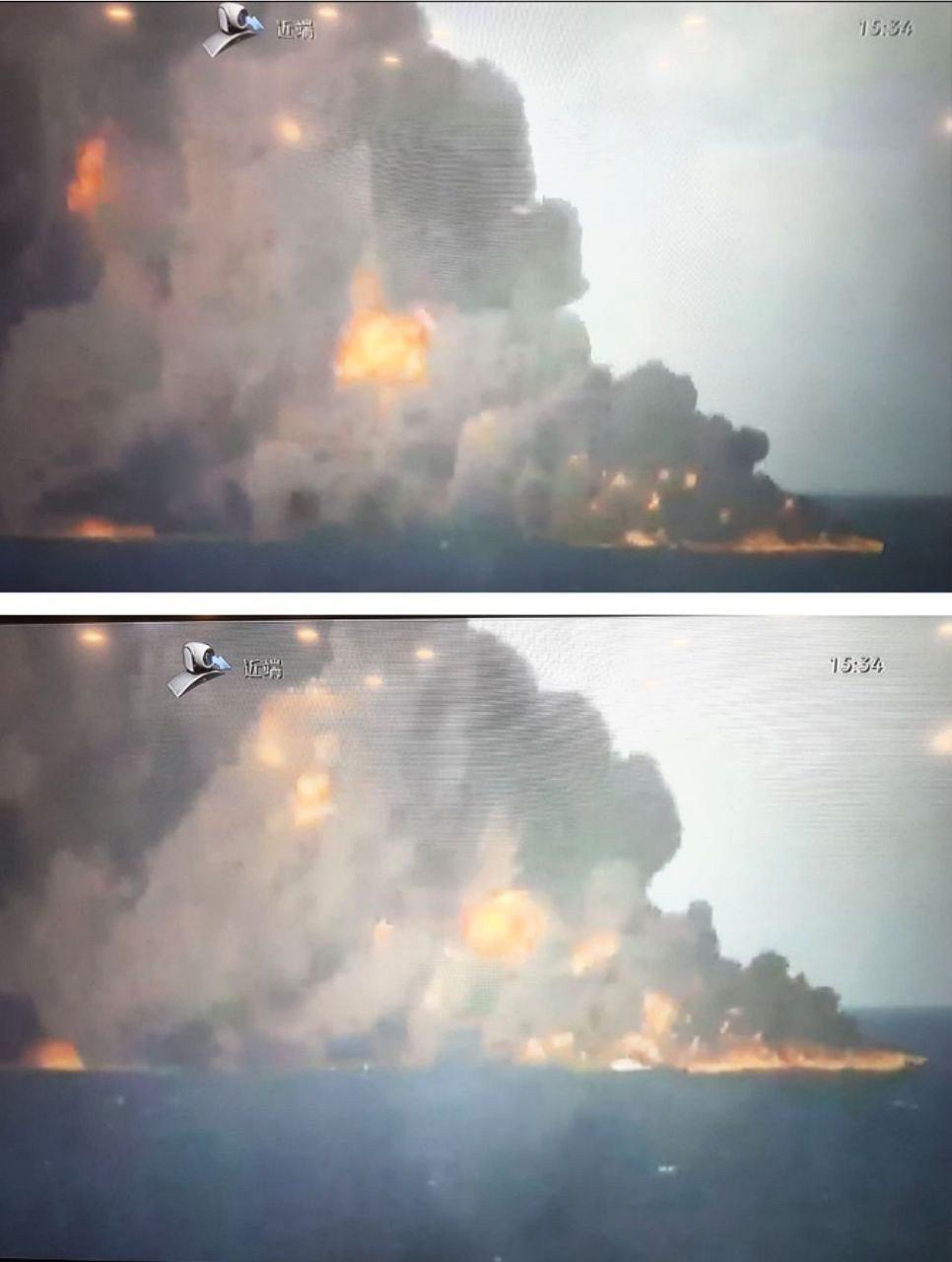 انفجارهای پی در پی مانع عملیات امدادرسانی شده است/کوتاهی چینی‌ها در امدادرسانی به نفتکش سانچی صحت ندارد
