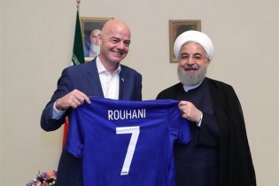 روحانی به افتتاحیه جام جهانی ۲۰۱۸ دعوت شد