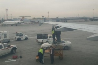 بازگشت هواپیمای زاگرس به فرودگاه مهرآباد به دلیل دود کابین