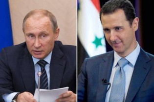 نامه پوتین به بشار اسد