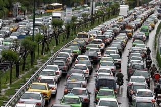 ترافیک در محور تهران - کرج