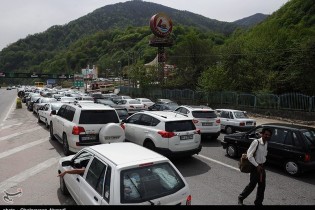 ساری| ۹.۱ درصد تردد جاده‌های کشور در ایام نوروز مربوط به مازندران بود