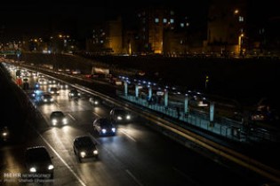 ترافیک پرحجم در ورودی های تهران