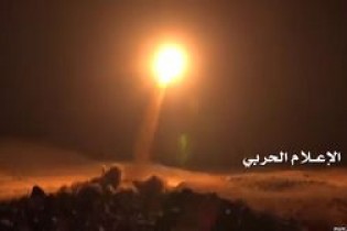 برخورد موشک بالستیک یمن در قلب مواضع عربستان
