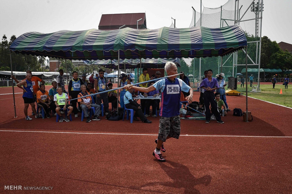 مسابقات ورزشی سالمندان در تایلند