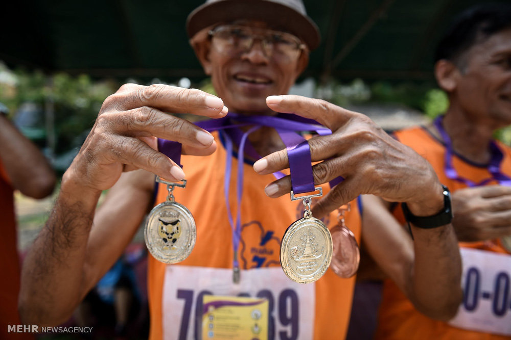 مسابقات ورزشی سالمندان در تایلند