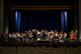 تمرین ارکستر ملی ایران به رهبری فریدون شهبازیان و خوانندگی سالار عقیلی در سالن تالار وحدت