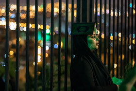 شب بیست و یکم ماه مبارک رمضان - مقبره شهدای گمنام در آبشار تهران