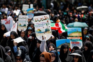 حضور چشمگیر مردم در مسیرهای راهپیمایی تهران
