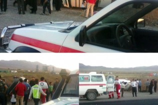 یک کشته و 15 مصدوم در سه حادثه جاده‌ای در البرز +تصاویر