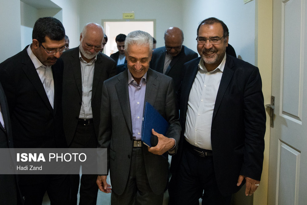 استقبال از وزیر علوم، منصور غلامی در مرکز الگوی پیشرفت اسلامی ایرانی
