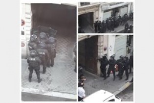 اولین تصاویر از ورود پلیس فرانسه برای نجات گروگانها