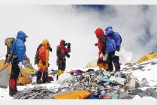 هیمالیا مرتفع ترین زباله دان دنیا