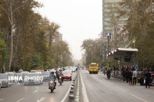 احتمال افزایش غلظت ذرات معلق هوای تهران