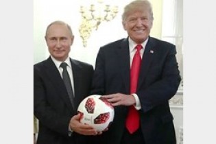 توپ فوتبال اهدا شده به ترامپ جاسوسی نیست