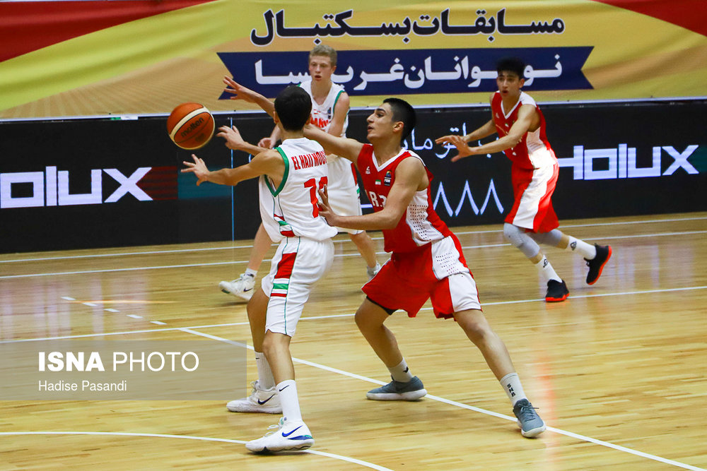 مسابقات بسکتبال نوجوانان غرب آسیا - ایران و لبنان