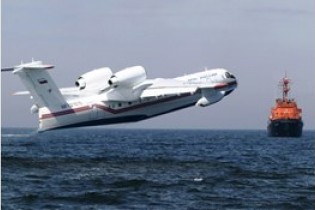 بزرگ ترین هواپیمای آبی جهان  در روسیه + عکس