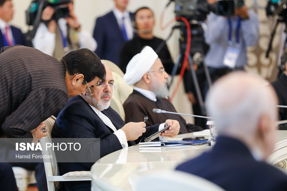 حسن روحانی، رییس جمهور در اجلاس سران کشورهای ساحلی دریای خزر